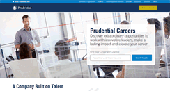 Desktop Screenshot of jobs.prudential.com