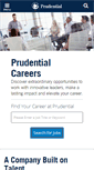Mobile Screenshot of jobs.prudential.com
