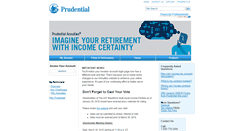 Desktop Screenshot of annuities.prudential.com